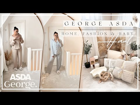 GEORGE ASDA HAUL | HOME, FASHION & BABY | BARGAINS!!