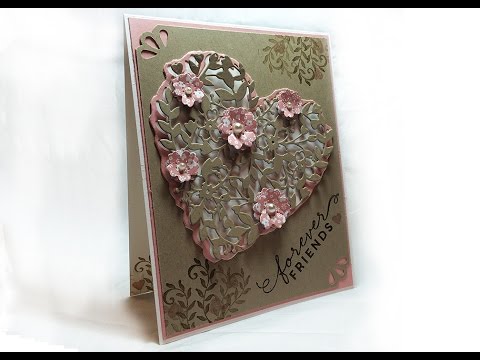 Craft With Me: Pretty in Pink Bloomin Heart