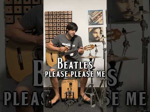 Please Please me by the Beatles acoustic cover #acoustic #onemanband #beatles #beatlescover #cover