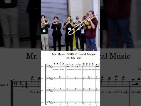 Mr. Beast Funeral Music (50+ Trombones)