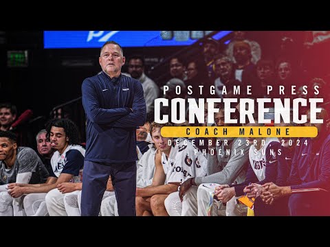 Coach Malone Full Postgame Press Conference vs. Suns 🎙 | 12/23/24