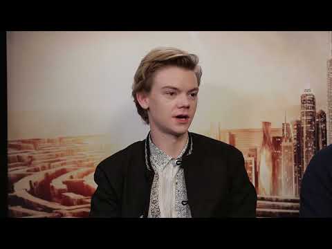 Maze Runner: The Scorch Trials 移動迷宮：焦土試煉 Dylan O'Brien Thomas Brodie-Sangster Ki Hong Lee interview.