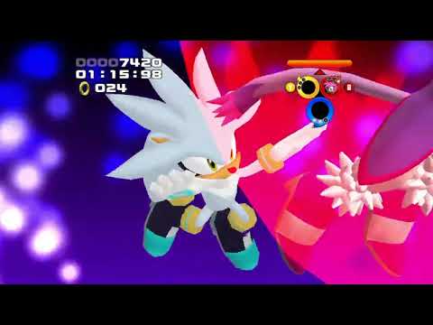 Mystic Mansion - Team Silver (Blaze, Silver, Amy)  - Sonic Heroes HD Modded