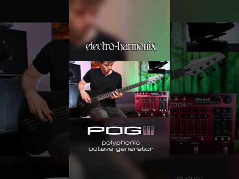 EHX POG3 Octave Pedal Demo by Nate Navarro