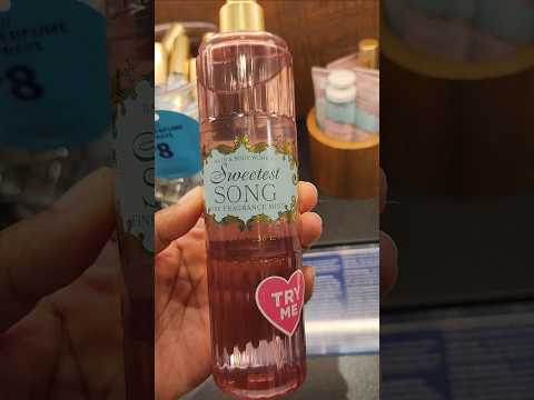 🎶 Sweetest Song Perfume #new #bathandbodyworks #fragrance #bodycare #shopping #comingsoon #shorts