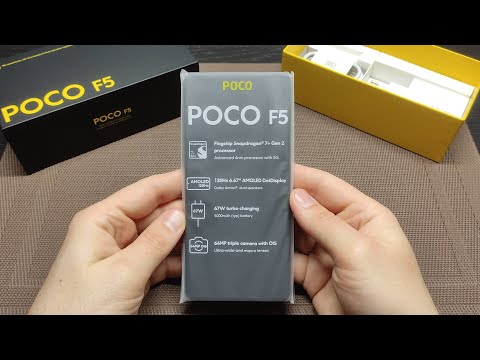 Xiaomi Poco F5 Unboxing ( Redmi Note 12 Turbo ) ★ Detailed and long ★ 4K UHD