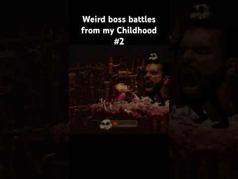 Weird boss battles from my Childhood part 2 Joe-head-Joe #retrogaming #boss #level #secret #gaming