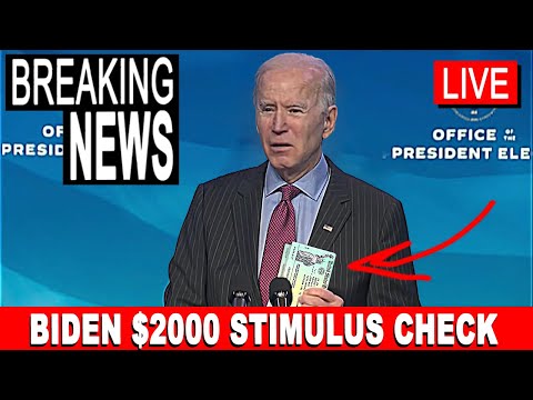 2nd Stimulus Check Update: Biden Promises $2,000 Stimulus Payments