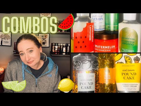 BODY CARE COMBOS! BATH & BODY WORKS SHOWER ROUTINES | NEW EVERYDAY LUXURIES | LEMON 🍋 LIME 🍋‍🟩