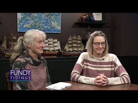 Fundy Tidings: Kirsten Clark and Leslie Parham of the Ross Memorial Library