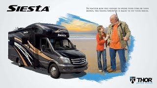 2019 Siesta® From Thor Motor Coach