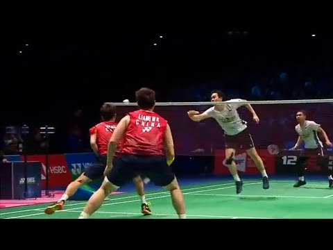 Ahsan/Setiawan [ INA ] Vs. Liang/Wang [ CHN ] #sports #badminton #worldTour