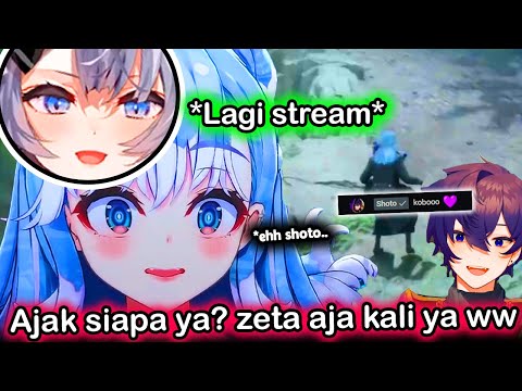 Kobo Ketika Butuh Temen Ngobrol Taunya Zeta Lagi Stream, Shoto Mampir..