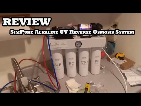 SimPure Alkaline UV 400 GPD Tankless RO System review-daniel