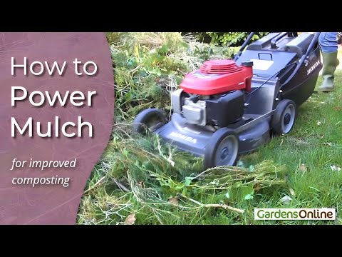 How to Power Mulch