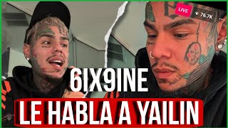 TEKACHI 6IX9INE EN VIVO! 🌈 SE DESAHOGA Y ACONSEJA A YAILIN LA MAS VIRAL 💔🌈