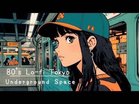 [Lofi playlist] 80's Tokyo Underground Space  Lo-fi Hip Hop Beats to Relax/Sleep/Study/Work