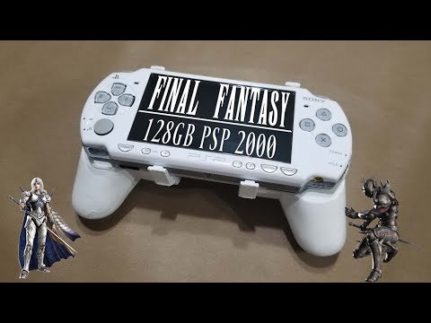 128gb Custom Final Fantasy PSP