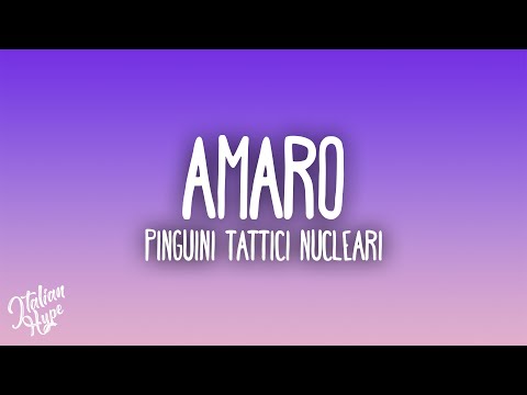 Pinguini Tattici Nucleari - Amaro