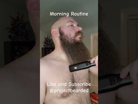 Morning Beard Routine #bearding #beard #beards #barber #beardstyle #menshealth #beardcare #hairstyle