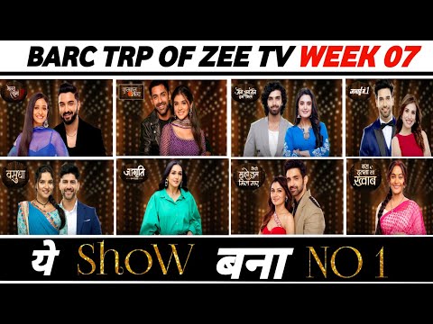 Barc Trp of Zee TV of Week 07 (2025) : Bhagya Lakshmi | Kumkum Bhagya |Jagriti