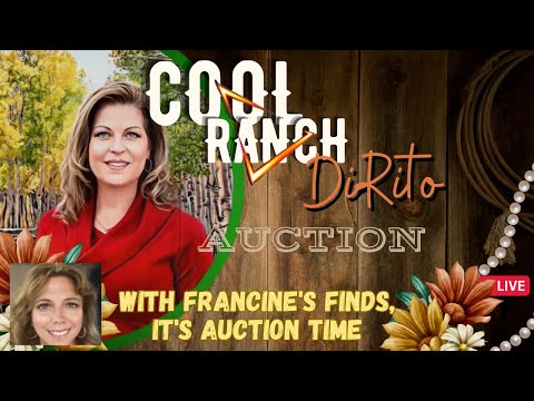 ANYTHING AUCTION with my friend, FRANCINE