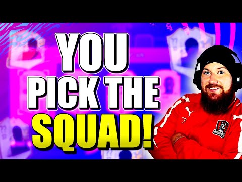 FIFA 22 DRAFT CHALLENGE- YOU Build The Squad... But There Is a Catch - It's A Lucky Dip!