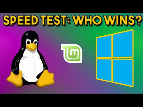 Windows Vs Linux Speed Test - The WINNER IS...? Installation Speed Battle