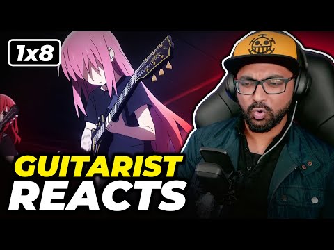 Guitarist Reacts to Bocchi the Rock! Episode 8 | First Time Reaction!