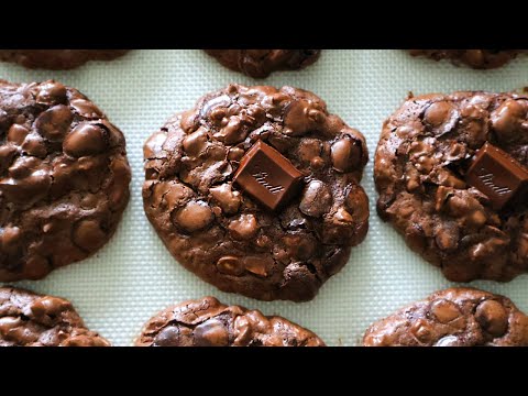 No-Flour, No-Butter! Super Easy Chocolate Cookies