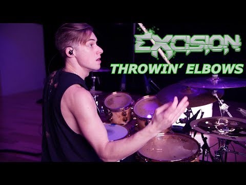 Luke Holland - Excision - 'Throwin' Elbows' Drum Remix