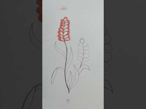 simpledrawing#flowerdrawing #artlover #easyart #passion