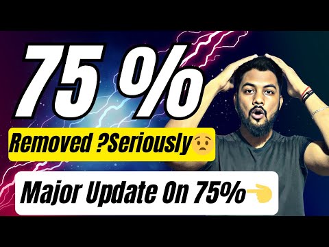 Urgent‼️75% Criteria Removed?|Jee Main 2025 75% Criteria |Jee Advance 2025 75% Criteria