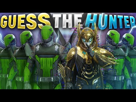 GUESS THE HUNTER MAIN! | Destiny 2 Season of The Witch