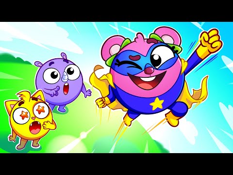 Superhero Girl Song ⭐️ Rescue Team Song | Funny Kids Songs 😻🐨🐰🦁And Nursery Rhymes by Baby Zoo