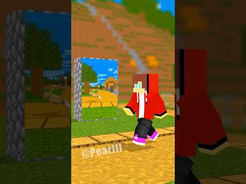 Illusion Mirror - Minecraft Animation #shorts #maizen #minecraft