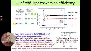 "Agricultural Lessons from the Fastest-Growing Phototroph: Chlorella ohadii" - Colin Gates