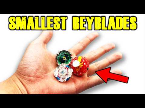 Unboxing The SMALLEST Beyblades in the World!!