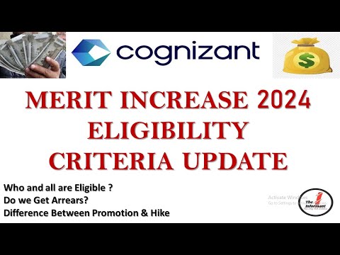 Cognizant Merit Increase 2024 | Cognizant Merit Increase 2024 Eligibility Criteria | Merit Increase