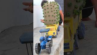 Mini tractor main Chiya overload Mal wala truck Gir Gaya #shorts #video #YouTubeshorts #2024 shorts