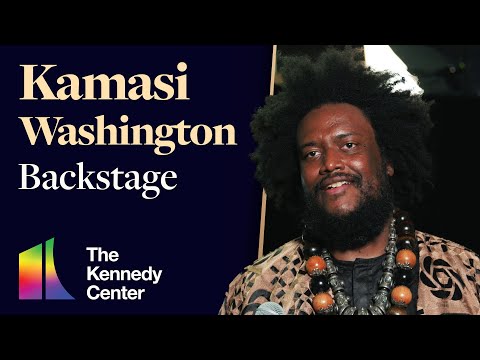 Kamasi Washington: "The Apollo is Iconic" | Kennedy Center Honors