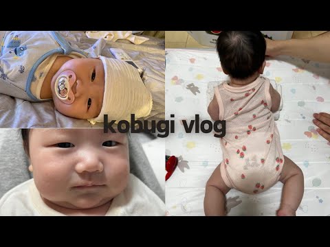 【育児vlog】日韓ハーフ/生後2ヶ月赤ちゃんの1日