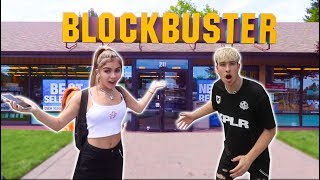 FLYING TO THE LAST BLOCKBUSTER