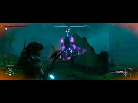 Horizon Forbidden West First encounter with Apex Slaughterspine Ultra hard 21:9