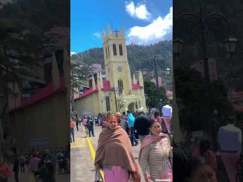 Shimla ridge, Shimla church, Ridge Shimla #shimlaridge #shimla #church #ridgeshimla #beautifulshort