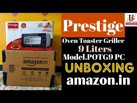 Prestige oven Toaster Griller 9 liters model-POTG 9 PC Unboxing purchase bye from amazon