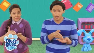 ¡Blue y Josh cuentan cuentos en lengua de señas! 📚 | Pistas de Blue y tú