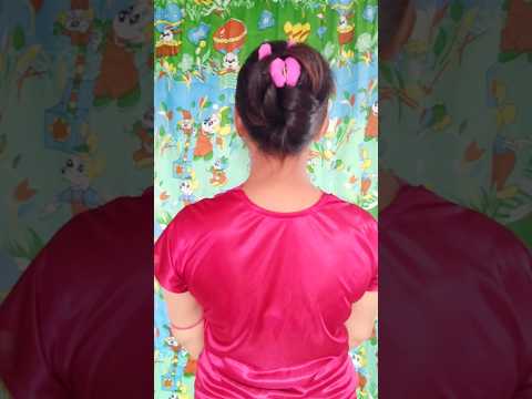 Claw Clip Hairstyle || Clucher Hairstyles #shorts #ytshorts #hairstyle #easyhairstyle #1minhairstyle