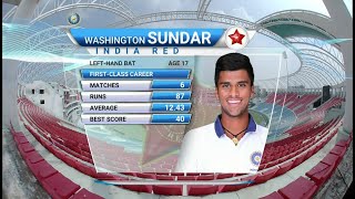 Duleep Trophy || Washington Sundar's lower order blitz - 88 (118) || Highlights