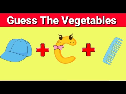 Can You Guess The Vegetables  By Pictures! ? | 20 Seconds Challenge | Guessing Game for you